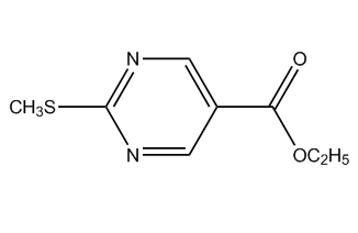 Ethyl 2-(methylthio) pyrimidine-5-carboxylate