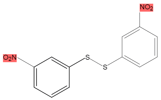 3,3'-Dinitro diphenyl disulfide