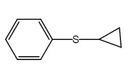 Cyclopropyl phenyl sulfide