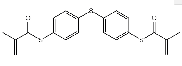 Bis(4-methacryloylthiophenyl) sulfide